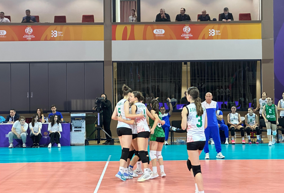 III MDB Oyunları: Azərbaycanın qızlardan ibarət voleybol millisi bürünc medal qazanıb