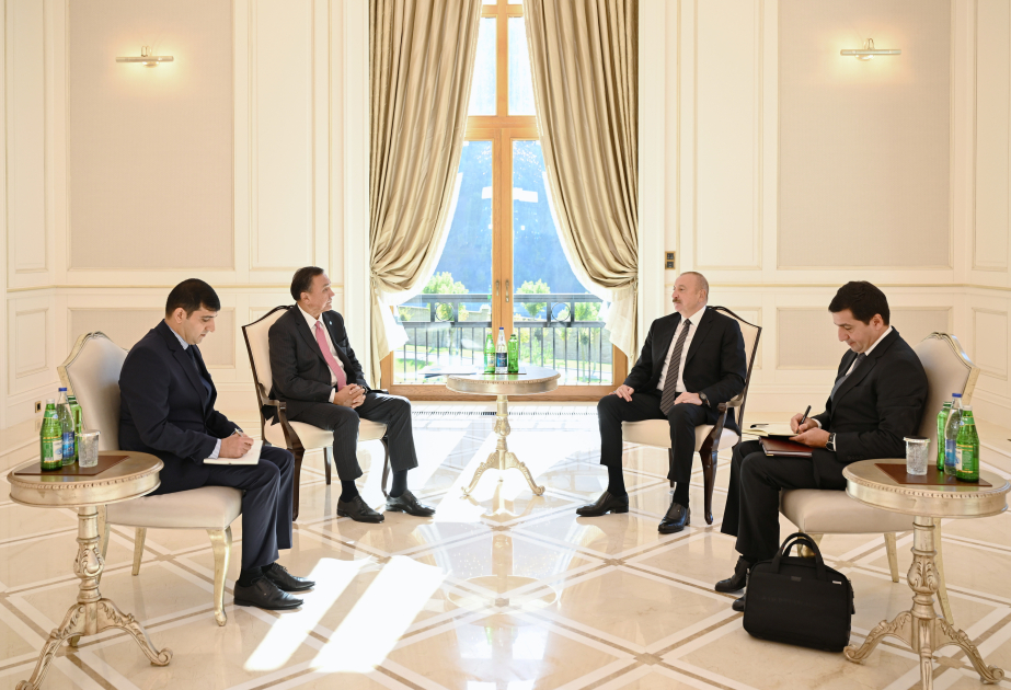 President Ilham Aliyev received Secretary General of Organization of Turkic States in Gabala VIDEO