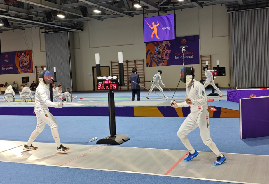 III MDB Oyunları: Azərbaycan qılıncoynadanları növbəti bürünc medalı təmin ediblər