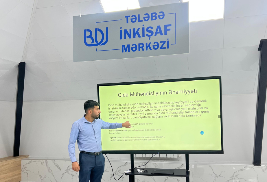 Qida təhlükəsizliyi və mühəndislik: tələbələr üçün yeni yollar və geniş imkanlar – təlim