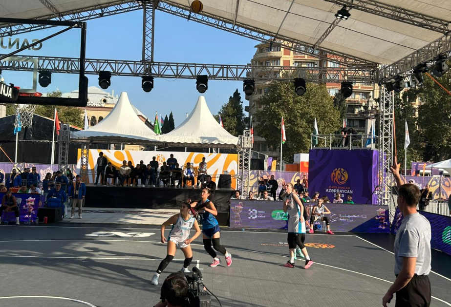 Azerbaijan`s 3x3 basketball team into 3rd CIS Games final