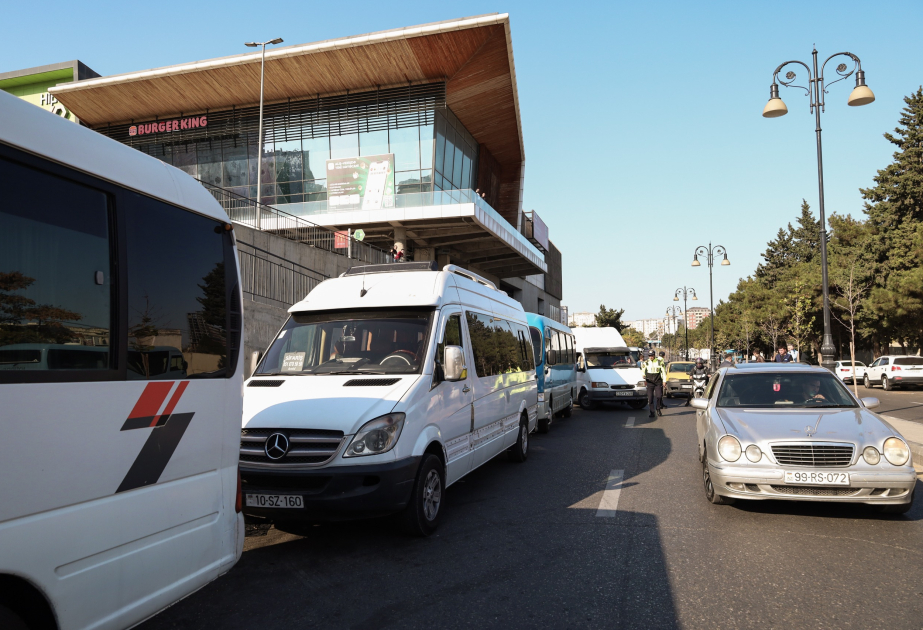 AYNA: Qanunsuz sərnişindaşımalara qarşı reyd keçirilib