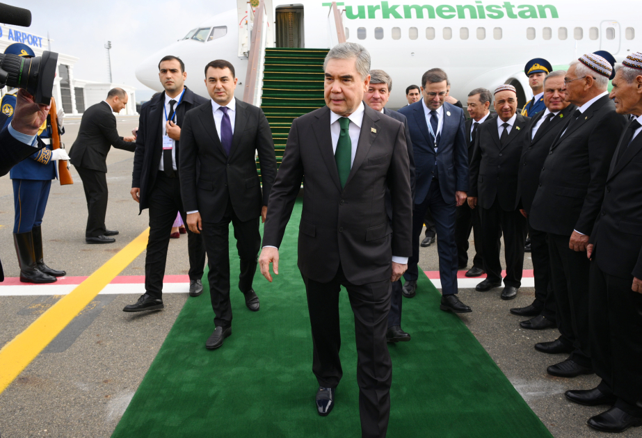 Türkmənistan Xalq Məsləhətinin Sədri Azərbaycana səfərə gəlib