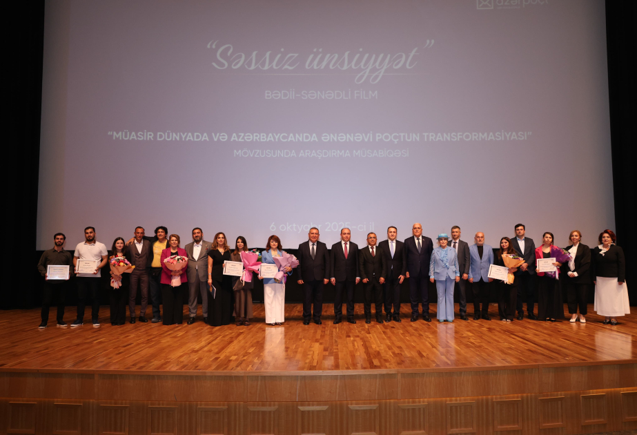 Empleados de AZERTAC resultan ganadores del concurso de “Azerpost”