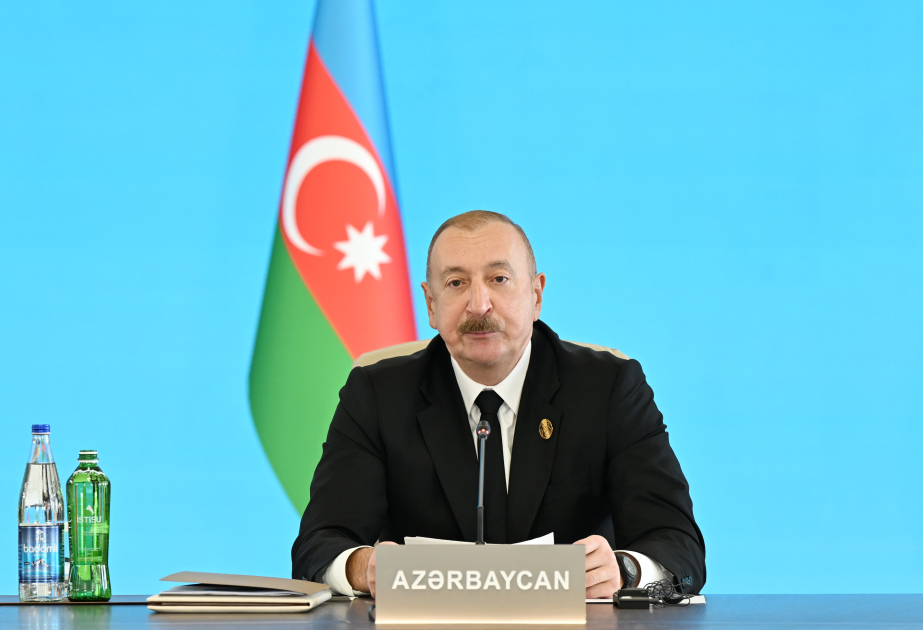 Президент Ильхам Алиев: Сегодня Организация тюркских государств формируется как один из серьезных геополитических центров