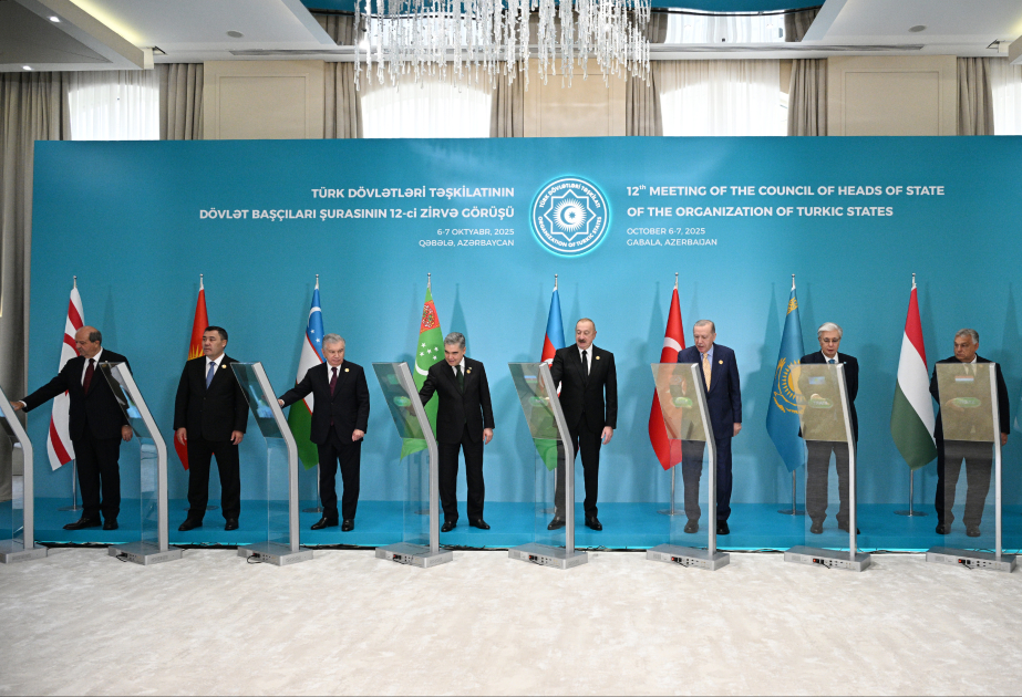 В онлайн-формате заложен фундамент мечети, которую Туркменистан построит в Физули ВИДЕО