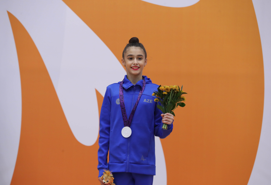 Azərbaycanın bədii gimnastı III MDB Oyunlarında gümüş medal qazanıb