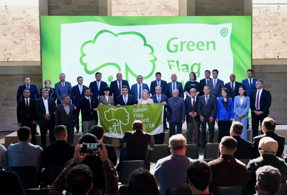 Dənizkənarı Milli Park “Green Flag Award” beynəlxalq mükafatına layiq görülüb