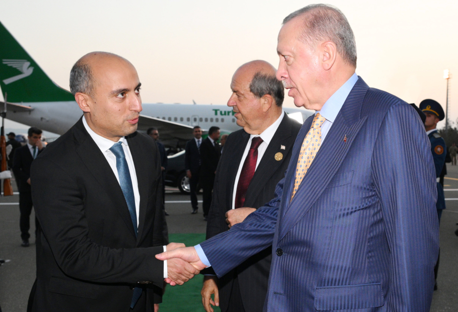 Turkish President Recep Tayyip Erdoğan concludes visit to Azerbaijan