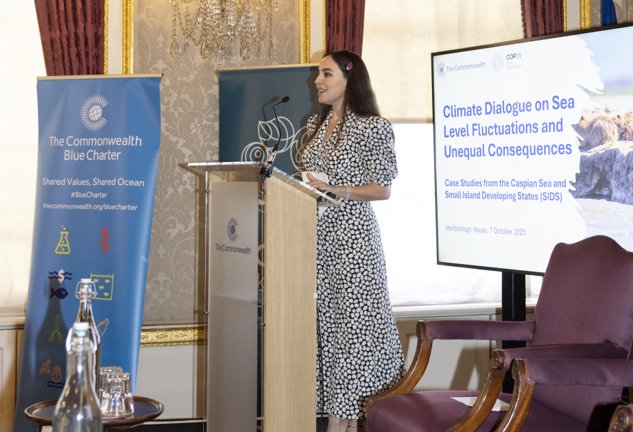 La Vicepresidenta de la Fundación Heydar Aliyev, Leyla Aliyeva, participó en el Diálogo Climático Insignia celebrado en Londres
