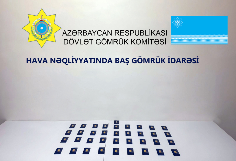 Gömrük nəzarətindən gizlədilən qızıl külçələr aşkar edilib