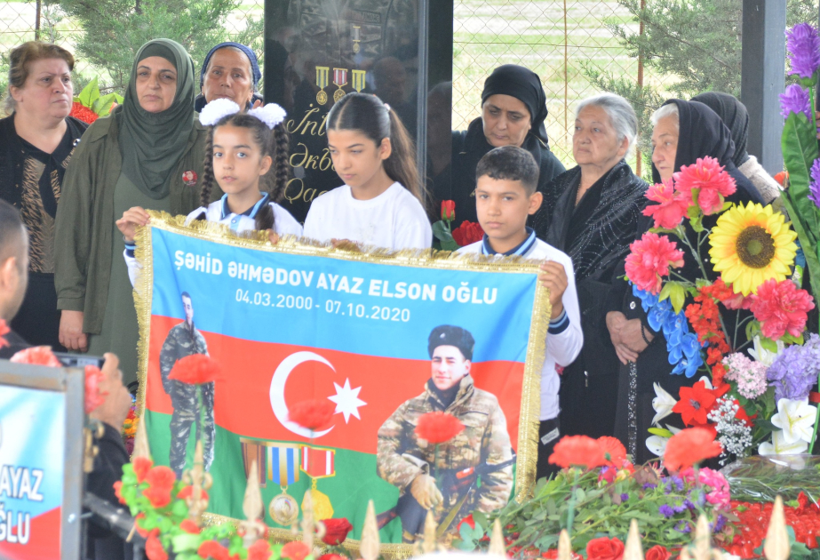 Şəhid Ayaz Əhmədovun xatirəsi ehtiramla yad olunub