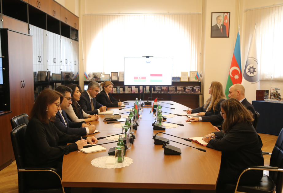 Ombudsman Səbinə Əliyeva Macarıstanın Konstitusiya Məhkəməsinin hakimi ilə əməkdaşlıq əlaqələrini müzakirə edib