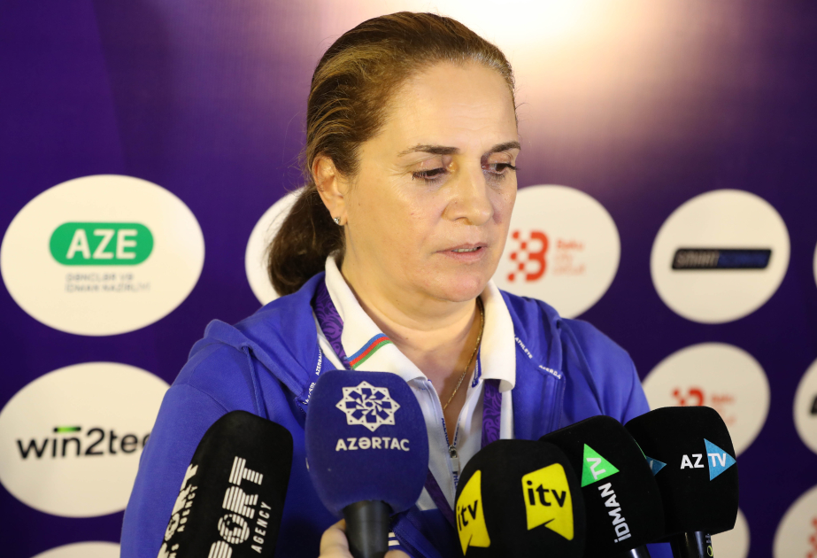 Bədii gimnastika millisinin məşqçisi: Qazanılan medallar hazırlıqlarımızın nəticəsidir