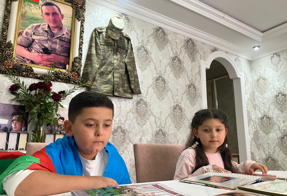 Şəhid övladı: Atamla fəxr edirəm, o, Vətənimizi, bizi qorudu VİDEO