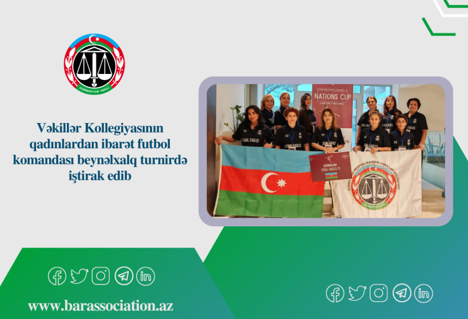 ARVK-nın qadınlardan ibarət futbol komandası beynəlxalq turnirdə iştirak edib