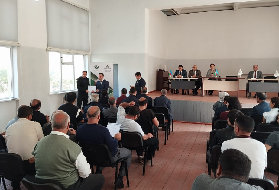 Ballıcaya qayıdan keçmiş məcburi köçkünlərə əkinəyararlı torpaq sahələri ayrılıb VİDEO