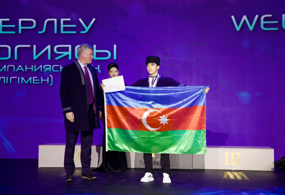 Azərbaycanlı tələbə “TürkSkills” yarışmasında III yerə çıxıb
