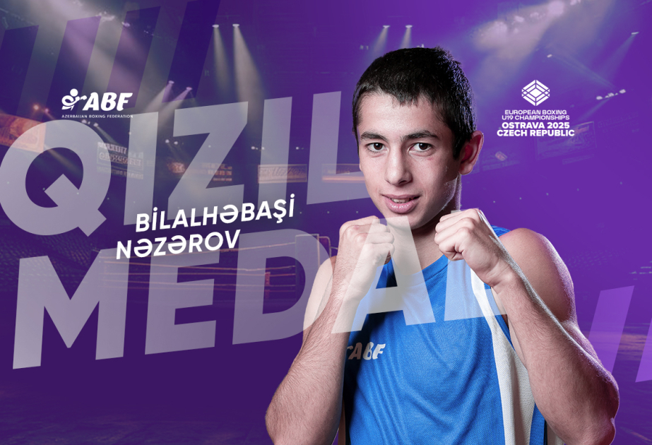 Junger aserbaidschanischer Boxer wird zum zweiten Mal Europameister