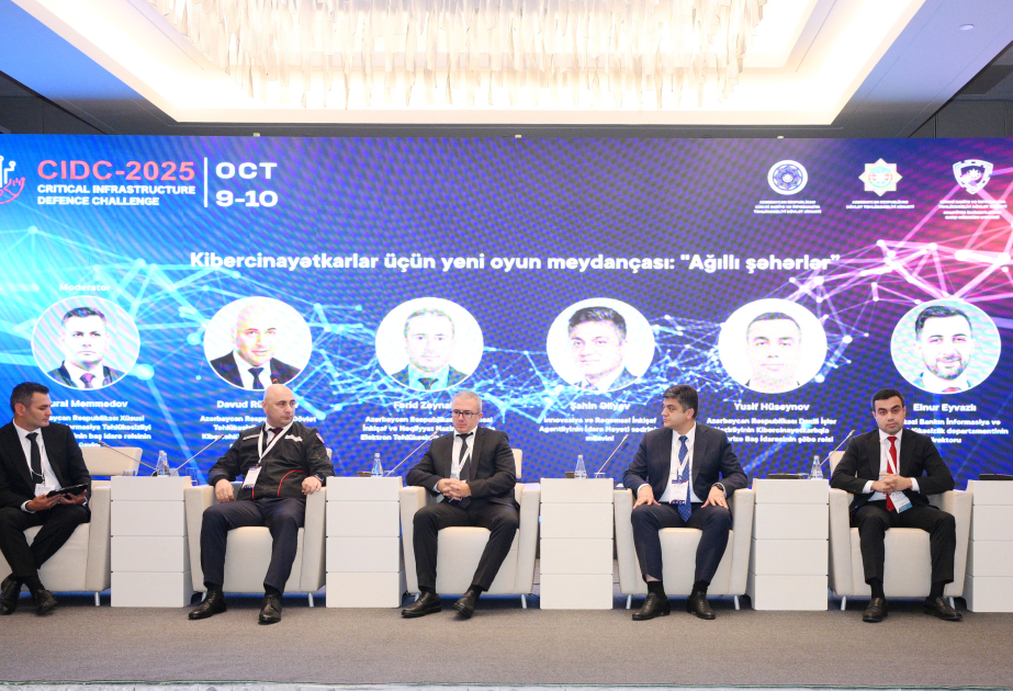 CIDC 2025: “Kibercinayətkarlar üçün yeni oyun meydançası: “Ağıllı şəhərlər” panel sessiyası keçirilib