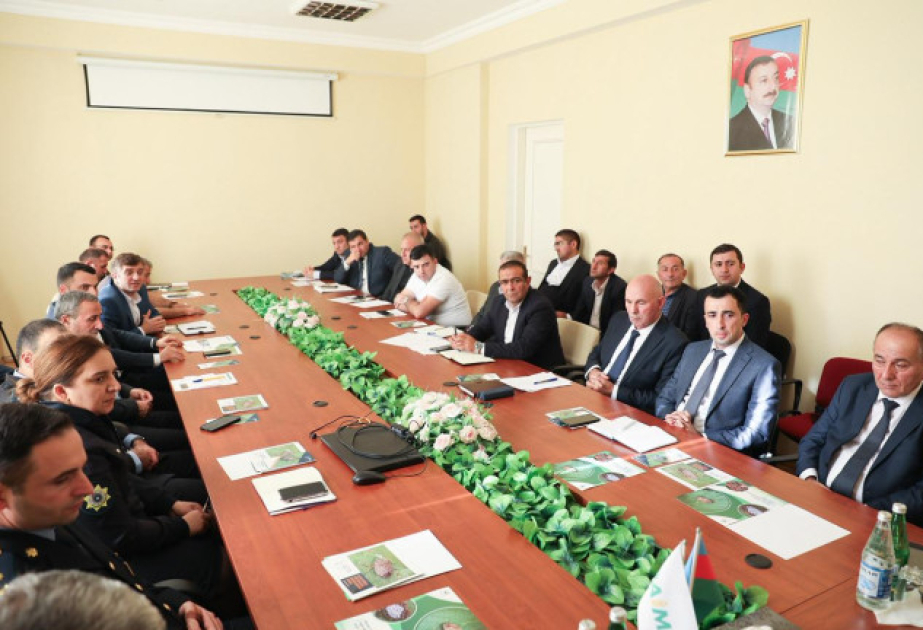 Balakəndə Regional Əlaqələndirmə Mərkəzinin qəhvəyi mərmər bağacığı ilə bağlı növbəti iclası keçirilib