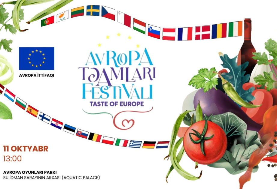 Bakıda üçüncü “Avropa Təamları” Kulinariya Festivalı keçiriləcək