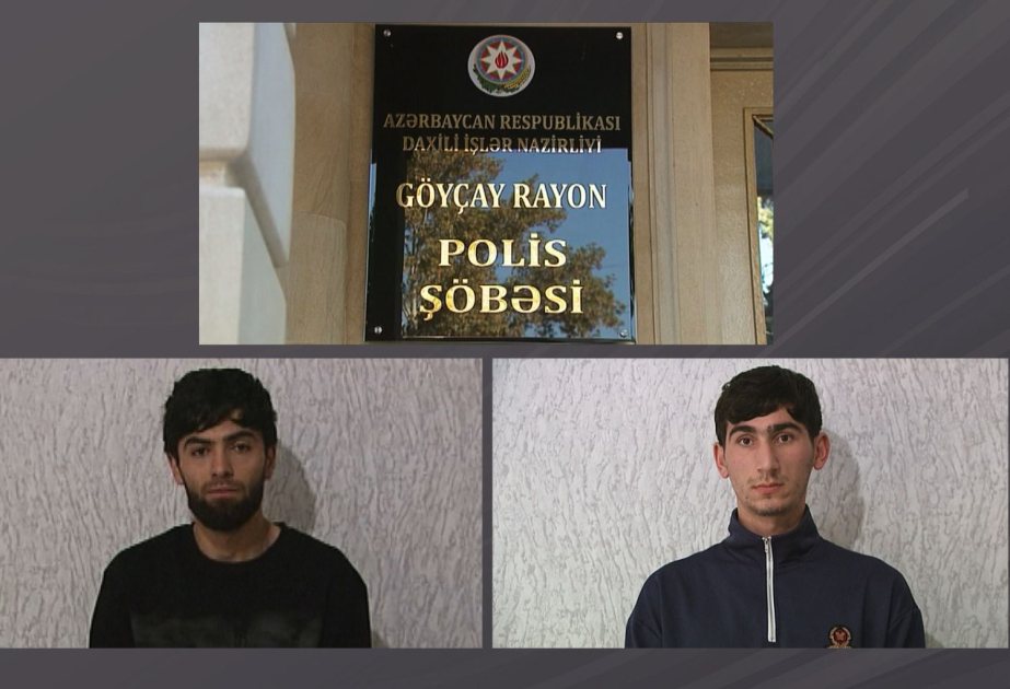 Göyçayda soyğunçuluq edən şəxslər saxlanılıblar