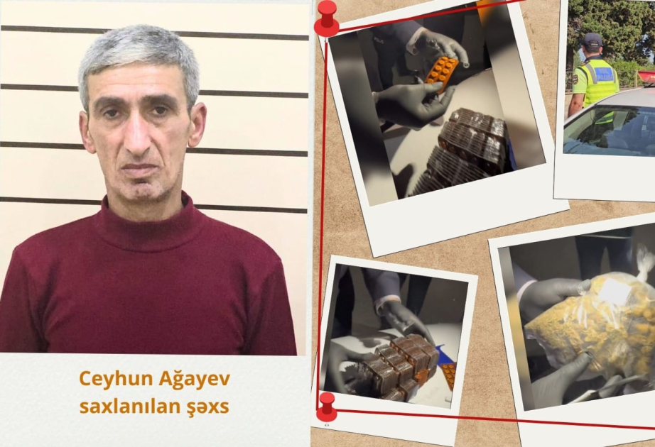 Lənkəranda yol polisi qayda pozan sürücünü saxladı: avtomobildən 1000 ədəd narkotik tərkibli həb aşkarlandı