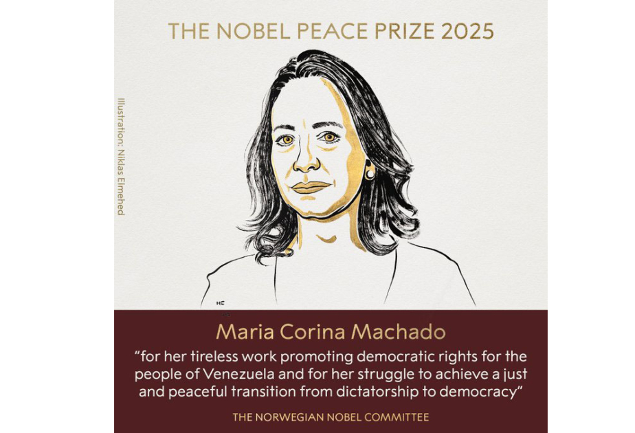 Une personnalité politique et publique vénézuélienne reçoit le prix Nobel de la paix