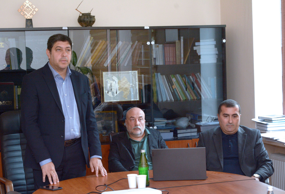 Azərbaycan-Almaniya beynəlxalq arxeoloji ekspedisiyasının elmi seminarı keçirilib