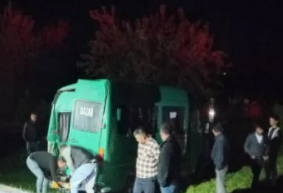 Zaqatalada iki avtomobil toqquşub, xəsarət alanlar var