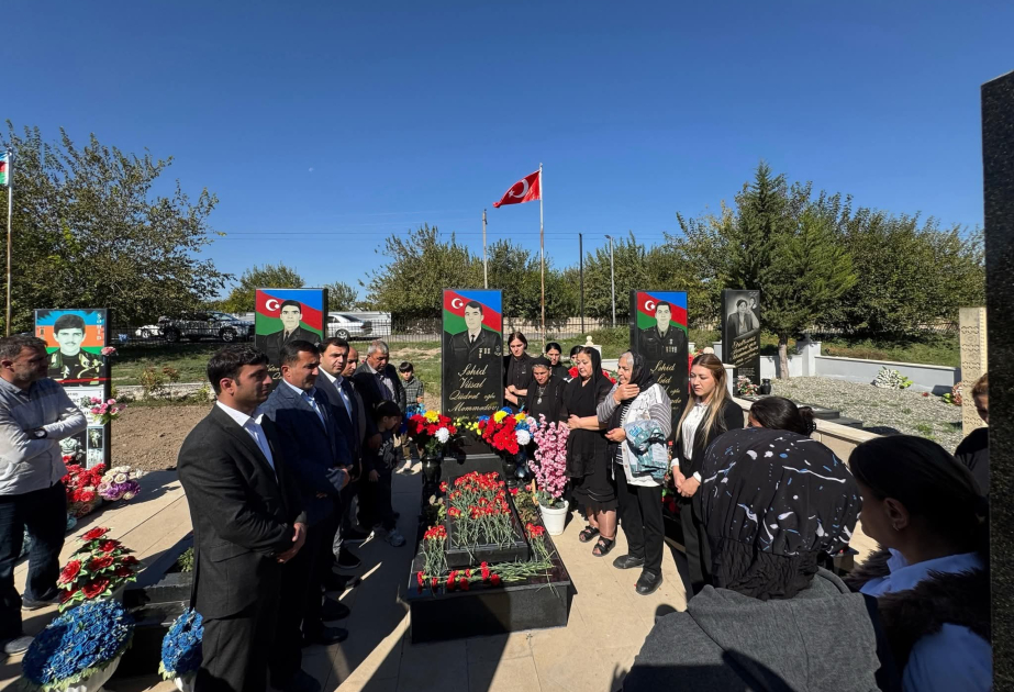 Şəhid Vüsal Məmmədovun xatirəsi anılıb