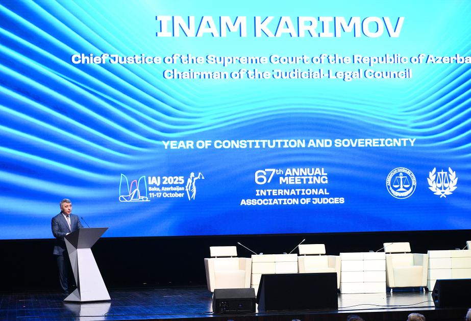 Bakıda “Məhkəmə hakimiyyəti və dövlətin digər iki qolu arasında münasibətlər” mövzusunda beynəlxalq konfrans keçirilib YENİLƏNİB VİDEO