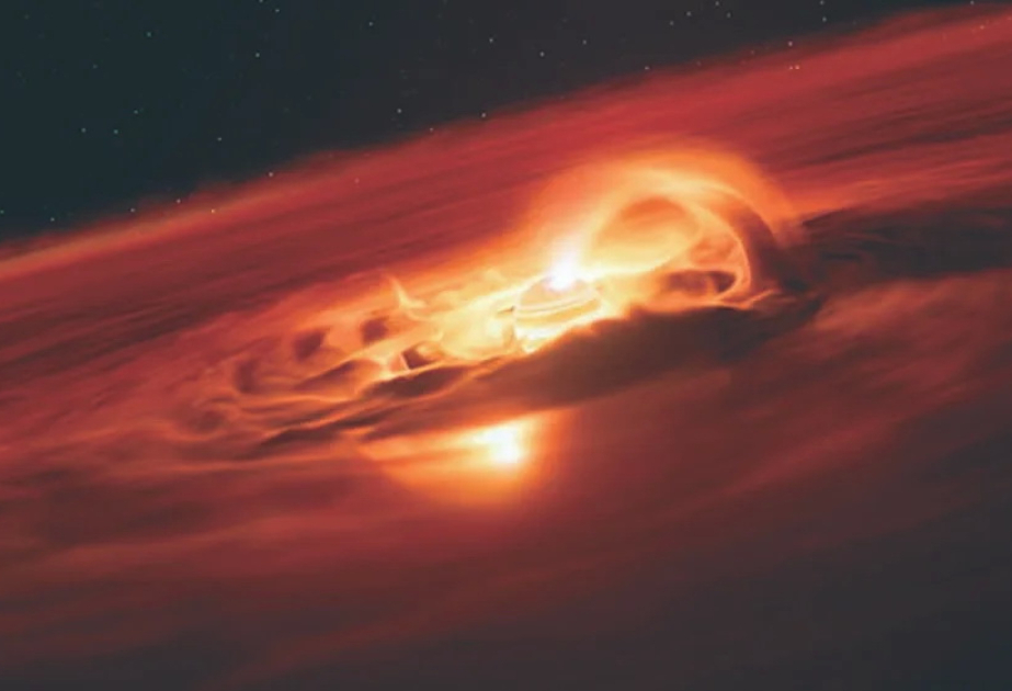 Ətrafındakı materialı sürətlə udan yeni planet kəşf edilib