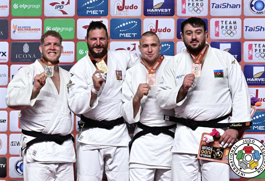 Aserbaidschanische Judokas mit sieben Medaillen bei Lima Grand Prix 2025