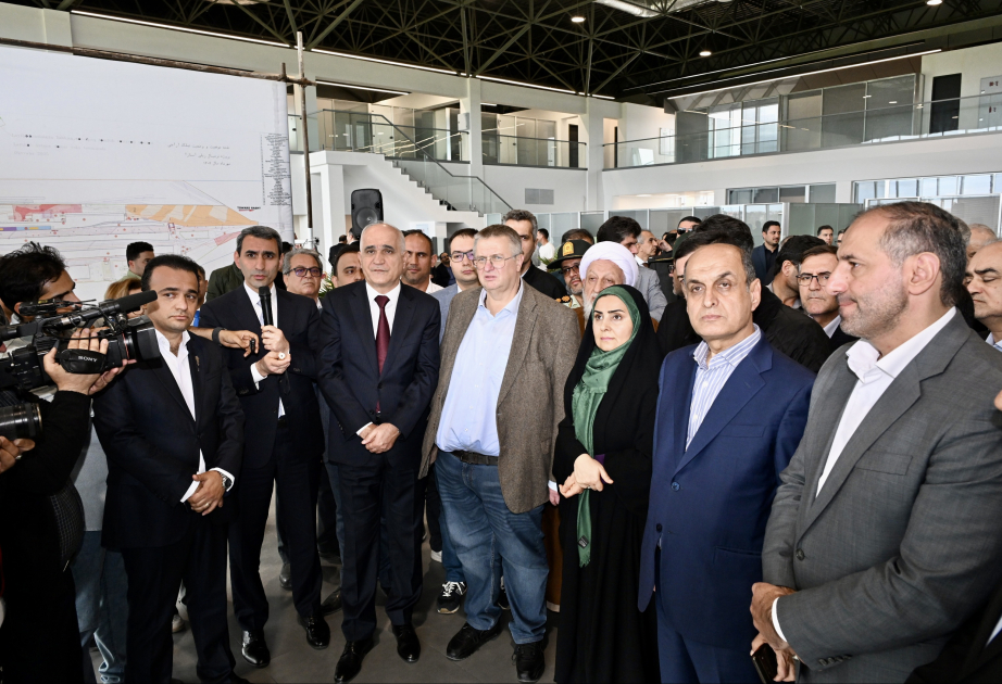 İranda Şimal-Cənub Beynəlxalq Nəqliyyat Dəhlizinin infrastrukturuna baxış keçirilib