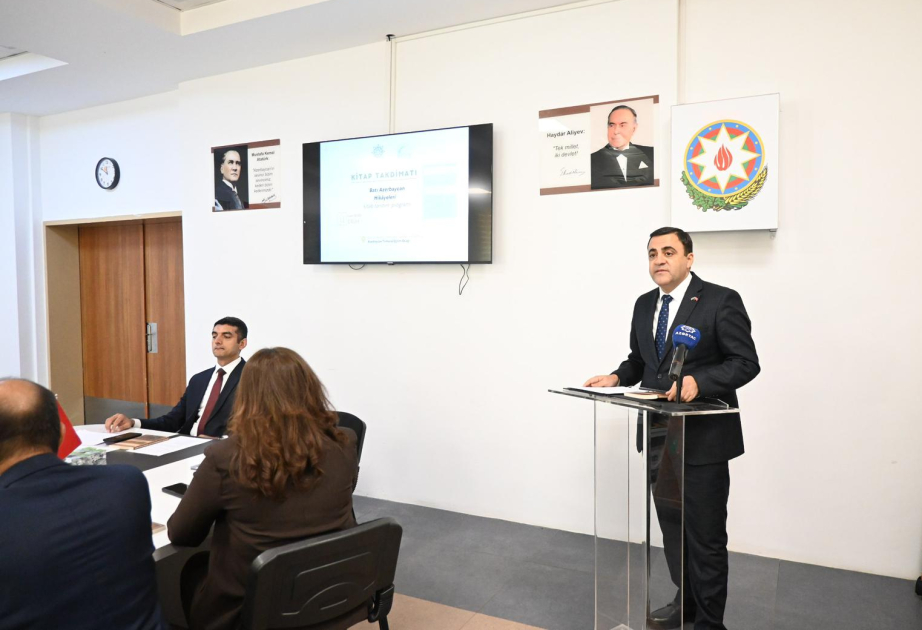 Türkiyədə “Qərbi Azərbaycan hekayələri” adlı kitabın təqdimatı olub