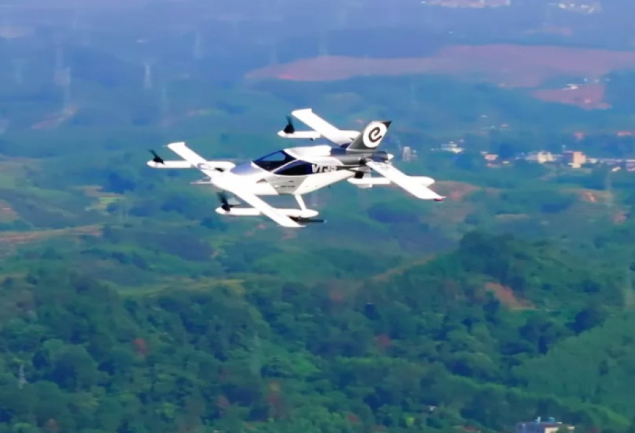 Çində ilk pilotsuz hava taksisi sınaqdan keçirilib