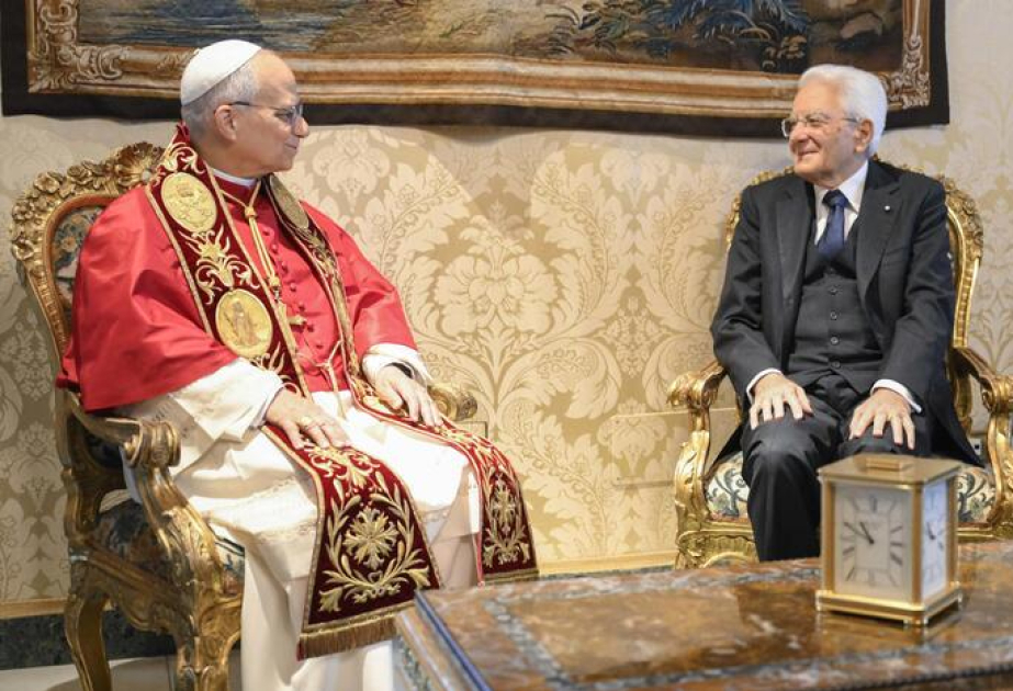 İtaliya Prezidenti və Papa Leo Yaxın Şərqdəki atəşkəsdən danışıblar