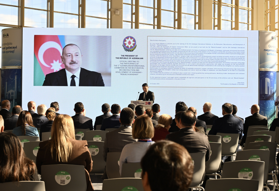 Baku hosts 30th Caspian Construction Week