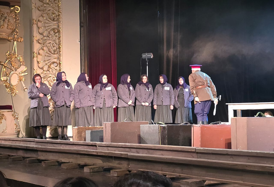 “Şükriyyə” tamaşası Gürcüstanda nümayiş etdirilib