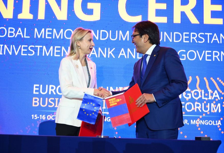 EIB Global signs Memorandum of Understanding with Mongolia to unlock up to EUR 1 billion for clean energy transition