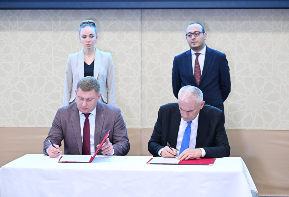 توقيع اتفاقيات تعاون بين شركات أذربيجان وبيلاروس