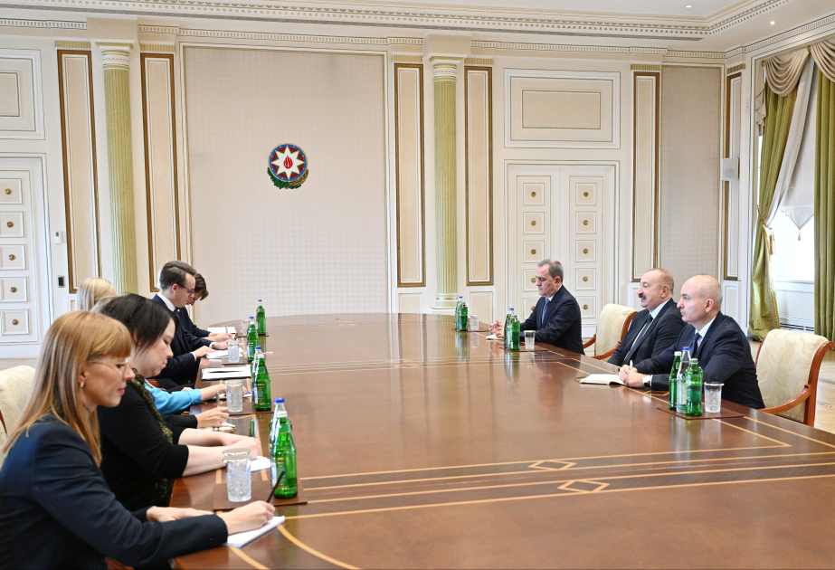 Präsident Ilham Aliyev empfängt OSZE-Delegation VIDEO