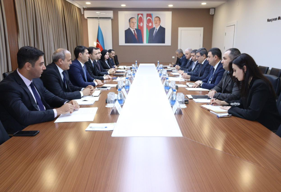Naxçıvanda İqtisadi artım üzrə Alt İşçi qrupun iclası keçirilib