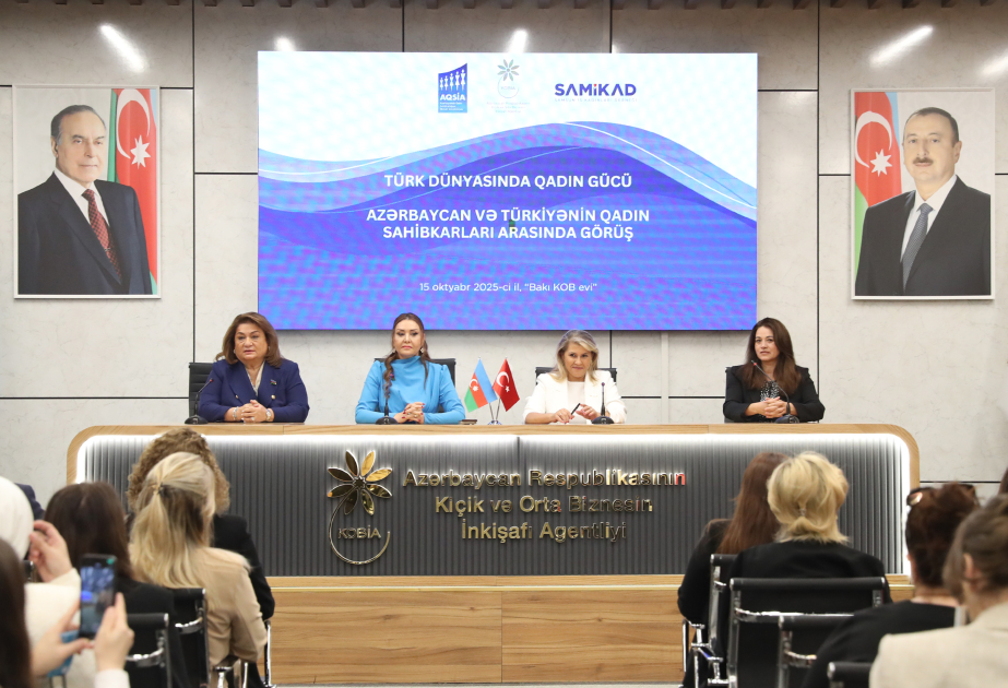 Azərbaycan və Türkiyənin qadın sahibkarlarının iştirakı ilə “Türk dünyasında qadın gücü” adlı tədbir keçirilib