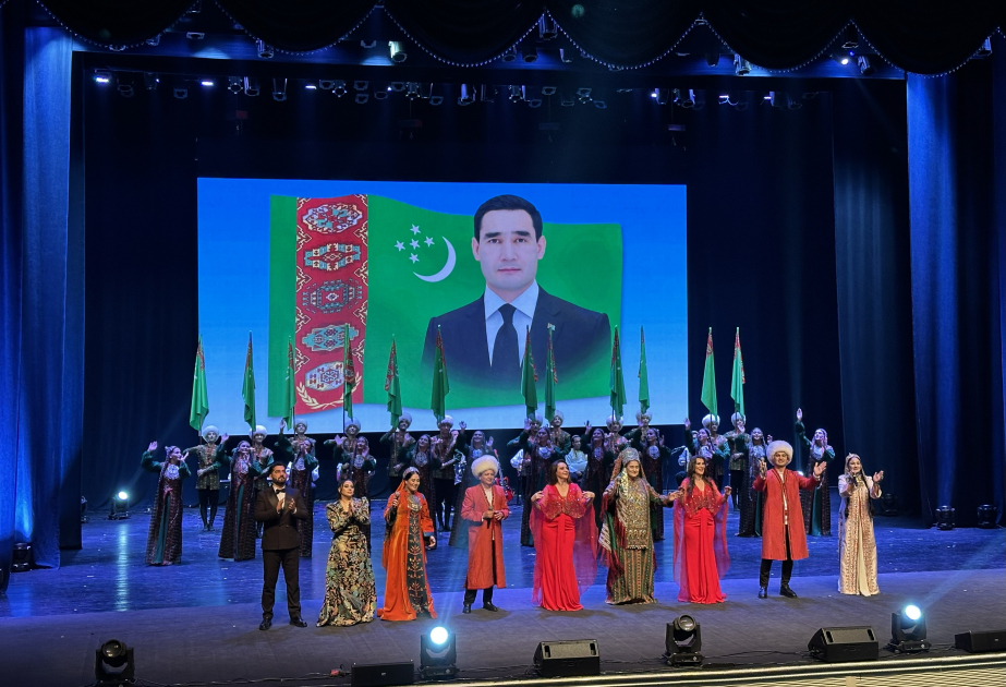 Türkmənistan Mədəniyyət Günləri Gəncədə dostluq konserti ilə başa çatıb