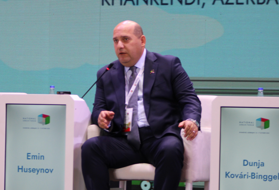 Emin Hüseynov: İşğaldan azad edilmiş ərazilərin yenidən qurulması planlaşdırma və inklüziv idarəetmə prinsiplərinə söykənir