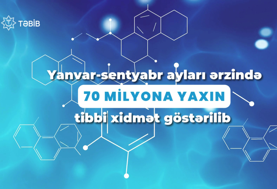 TƏBİB: Yanvar-sentyabr aylarında 70 milyona yaxın tibbi xidmət göstərilib