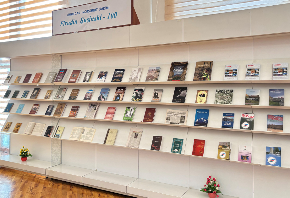 Milli Kitabxanada “Əməkdar incəsənət xadimi Firudin Şuşinski -100” adlı sərgi açılıb